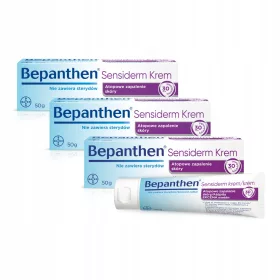   Bepanthen Sensiderm Cremă 50g - Alinare Rapidă a Pruritului pentru Piele Atopică