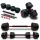  SportForFun gantere bituminoase reglabile 2x 20 kg
