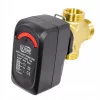 Supapă de zonă cu trei căi Goshe DN25 cu antrenare 230 V, Kvs 8 m³/h