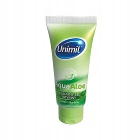 Unimil Aqua Aloe gel intim delicat pe bază de apă 80 ml