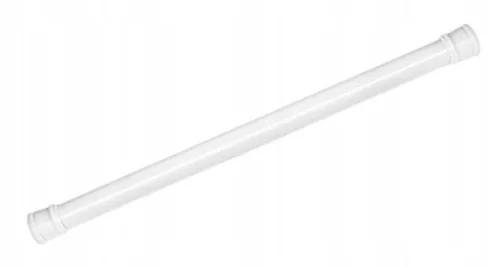 Tijă de duș expansibilă Gold start albă 160–300 cm