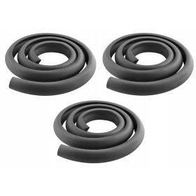    Bandă de spumă neagră pentru protejarea marginilor, 600 cm