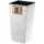  Ghiveci de flori Kadax 38,5 cm x 38,5 x 75 cm diametru 38,5 cm plastic alb