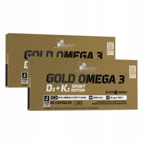   Supliment Olimp Gold Omega 3 D3 + K2 Sport Edition, 60 Capsule