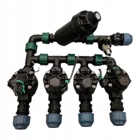    Set colector Rain Bird HV 4 secțiuni cu filtru RainBird PE25 și compresor