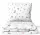 Set de Lenjerie de Pat din Bumbac 100% cu Model Floral Modern 160x200 cm
