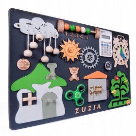  Tabla de manipulare senzorială Montessori