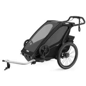    Remorcă pentru biciclete pentru copii Thule Chariot Sport1 Midnight Black