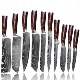  Set cuțite într-o cutie Yezey Muteki 6 sau mai multe buc.