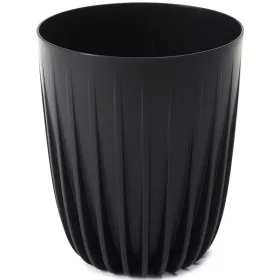    Ghiveci lamela 39 cm x 39 x 46,3 cm diametru 39 cm plastic negru