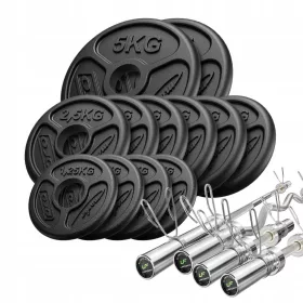  Set de culturism Marbo-Sport 30 kg