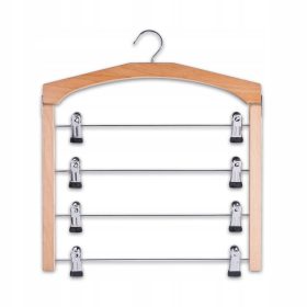  Umeraș pentru agățat din lemn de fag deschis Zeller