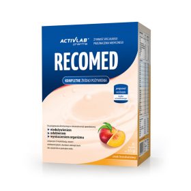   RecoMed - Aliment Special Medical cu Aromă de Piersică, pentru Convalesență, 6 Plicuri a 65g