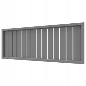  Radiator camera sub geam 68x119 BRADONE Antracit