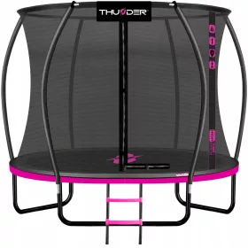    Trambulina de gradina THUNDER INSIDE ULTRA 244CM + SET de iluminare pe coroana