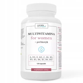   MULTIWITAMINA pentru Femei ADEK, B, C - Hela Pharm® - 120 Capsule