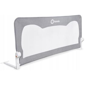    Balustrada de protectie pentru patul Lionelo Hanna, 66 x 150 cm, gri