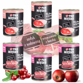  Pan Mięsko amestec de alimente umede de arome 0,8 kg