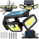  Lampa stradala Lewer 171 W 6500 lm, alimentata cu energie solara