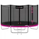  OUTLET TRAMPOLINA DE GRADINA 14FT ROZ PENTRU COPII 435CM PLASA INTERIOR STABIL