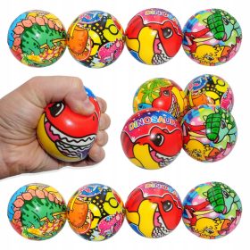  DINOZAURI Minge din spuma antistres, mare, 7 cm