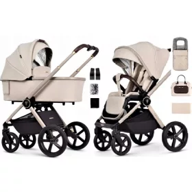  Carucior Venicci TINUM Stone Beige 2in1 + alte 2 produse
