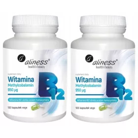   Aliness Vitamina B12 Metilcobalamina 950µg, 100 capsule vegetale
