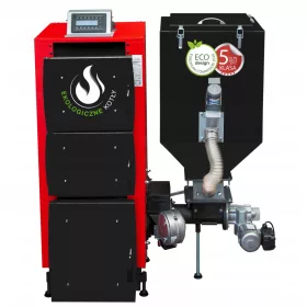  Centrala soba pe peleti DUO, 12 kW peleti