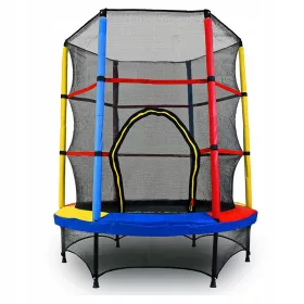    TRAMPOLIN Grădină Casă Pentru Copii Interior 140cm JUST FUN multicolor