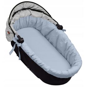    Inserție pentru o gondolă cu saltea, bumbac neted, infantilo roz murdar