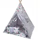  LAVANDO - Cort tipi pentru copii 3 perne, mat