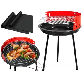    GRARA CARBUNE DE GRADINA BRIQUETA ROTUNDA TURISTICA PORTATA PENTRU CAMPARE