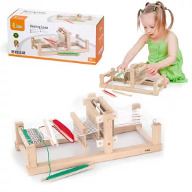  Răsătorit de țesut Atelier de țesut Set din lemn pt