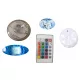  Lampă cu bază LED RGB rezistentă la apă + telecomandă
