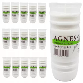   Set de 15 Lumânări Cilindrice Agnes A-3 cu Parafină de Înaltă Calitate - Include Bonus Gratuit