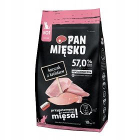  Hrana uscata pentru pisici Pan Meat, pui cu iepure, 1,6 kg