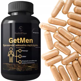   GetMen - Capsule pentru Potență și Libido, Formula Naturală