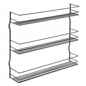  Metaltex 361433 suport pentru condimente negru