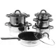  Ronner Austria set ghivece SET POT INOX 12 buc.