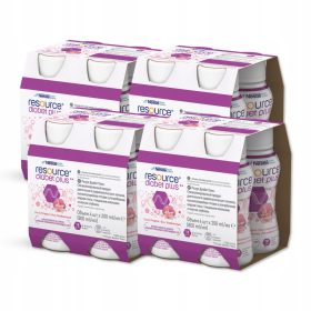   Resource Diabet Plus Truskawkowy - Supliment Nutritiv pentru Diabetici