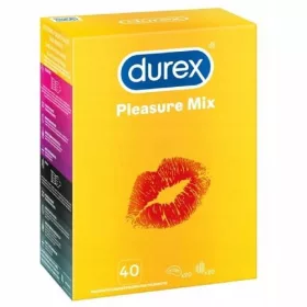  Prezervative stimulatoare Durex Pleasure Mix 40 buc