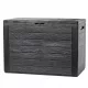  Cutie de gradina din plastic, 190 l, gri