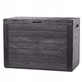  Cutie de gradina din plastic, 190 l, maro