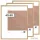 Set de 3 rame foto 40x50 cm, profil elegant din MDF ecologic, cu plexiglas - Ideal pentru decor