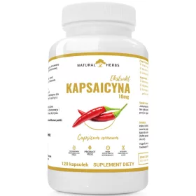   Supliment pentru Sprijinul Metabolismului - Capsaicină 120 Capsule, Formula Inovatoare