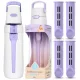  Flacon filtrant Dafi Solid 0,7 l mov + insert filtru Dafi Solid and Soft 3 buc.