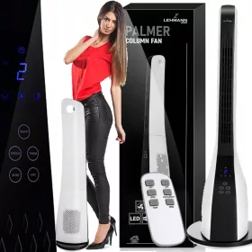    Ventilator coloană Lehmann PALMER alb + MANUAL KT-24 PENTRU OPERAREA DISPOZITIVELOR LEHMANN