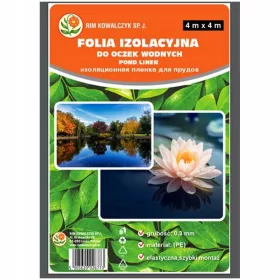  Folie pentru iazuri, polietilena, 4 x 4 m