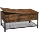  Masuta de cafea dreptunghiulara Songmics Vasagle 100 x 55 x 47cm nuante de maro