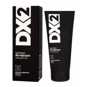   Șampon DX2 pentru Bărbați - Împotriva Căderii Părului, Tub Negru 150 ml